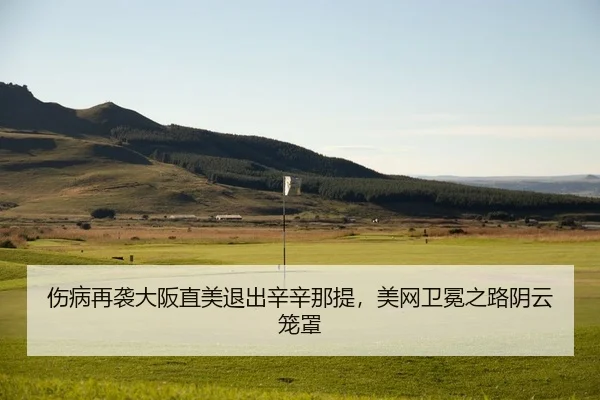 伤病再袭大阪直美退出辛辛那提，美网卫冕之路阴云笼罩